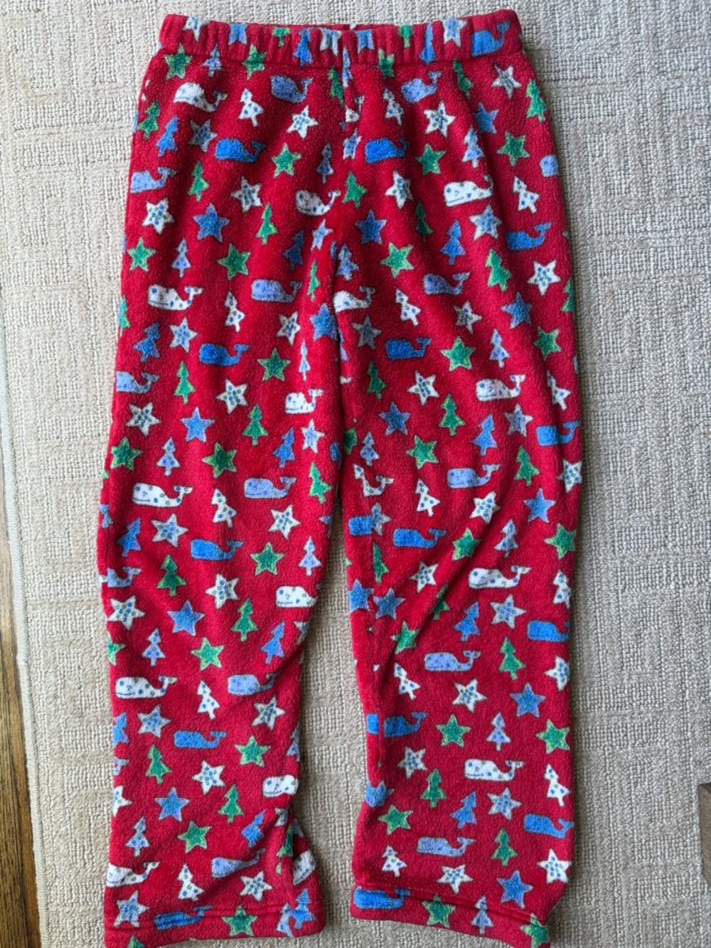 Vineyard Vines High-Pile Fleece Christmas Pajama Bottoms - Picture 3 of 4